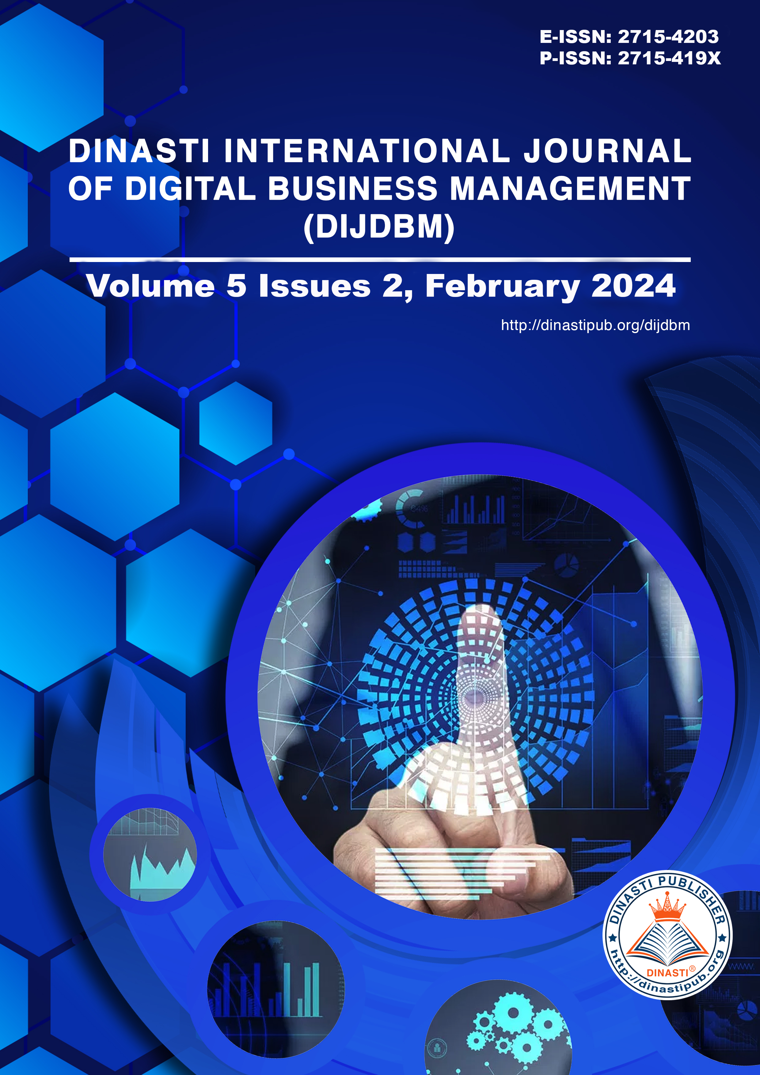 					View Vol. 5 No. 2 (2024): Dinasti International Journal of Digital Business Management (February - March 2024)
				