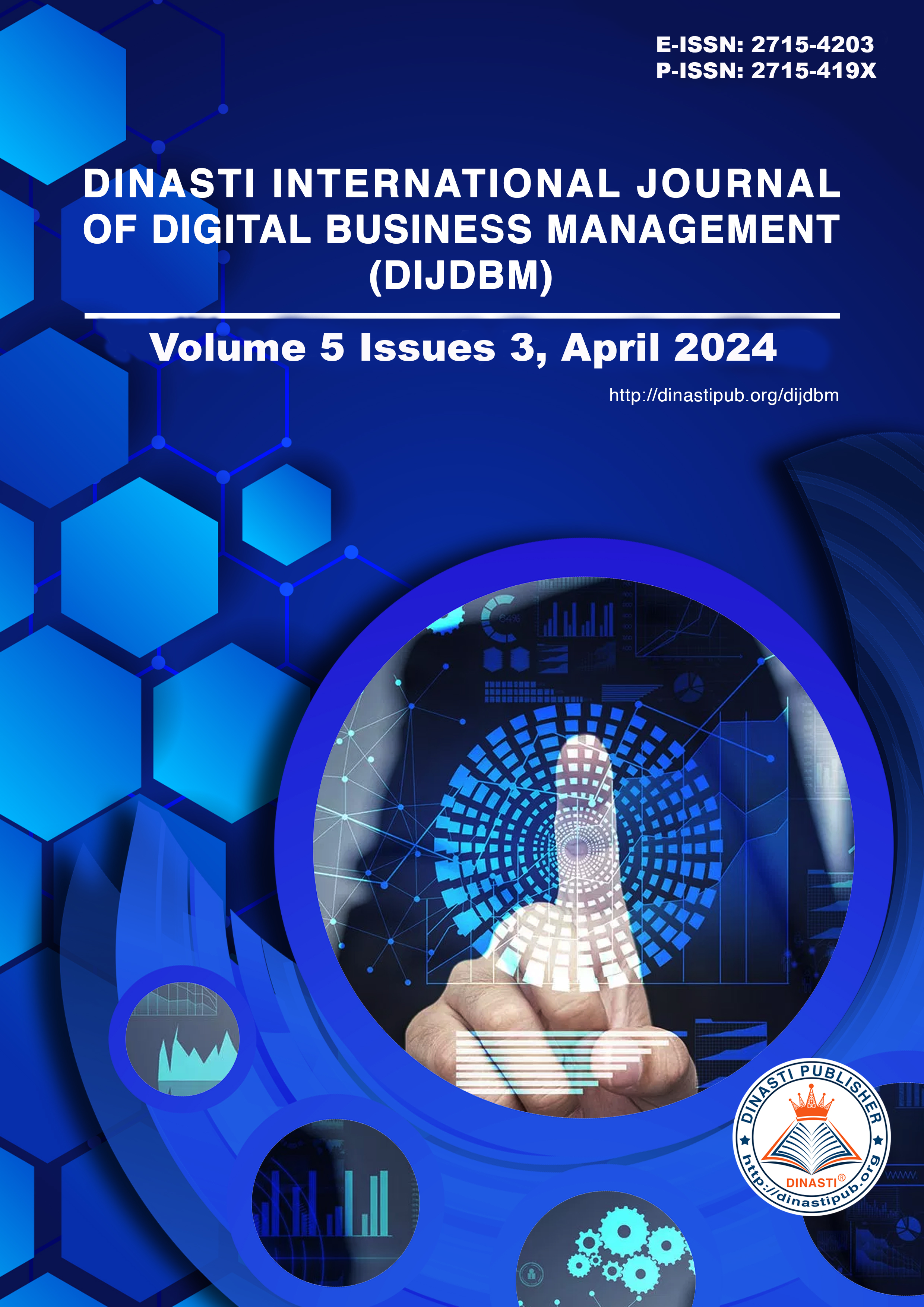 					View Vol. 5 No. 3 (2024): Dinasti International Journal of Digital Business Management (April - Mei 2024)
				
