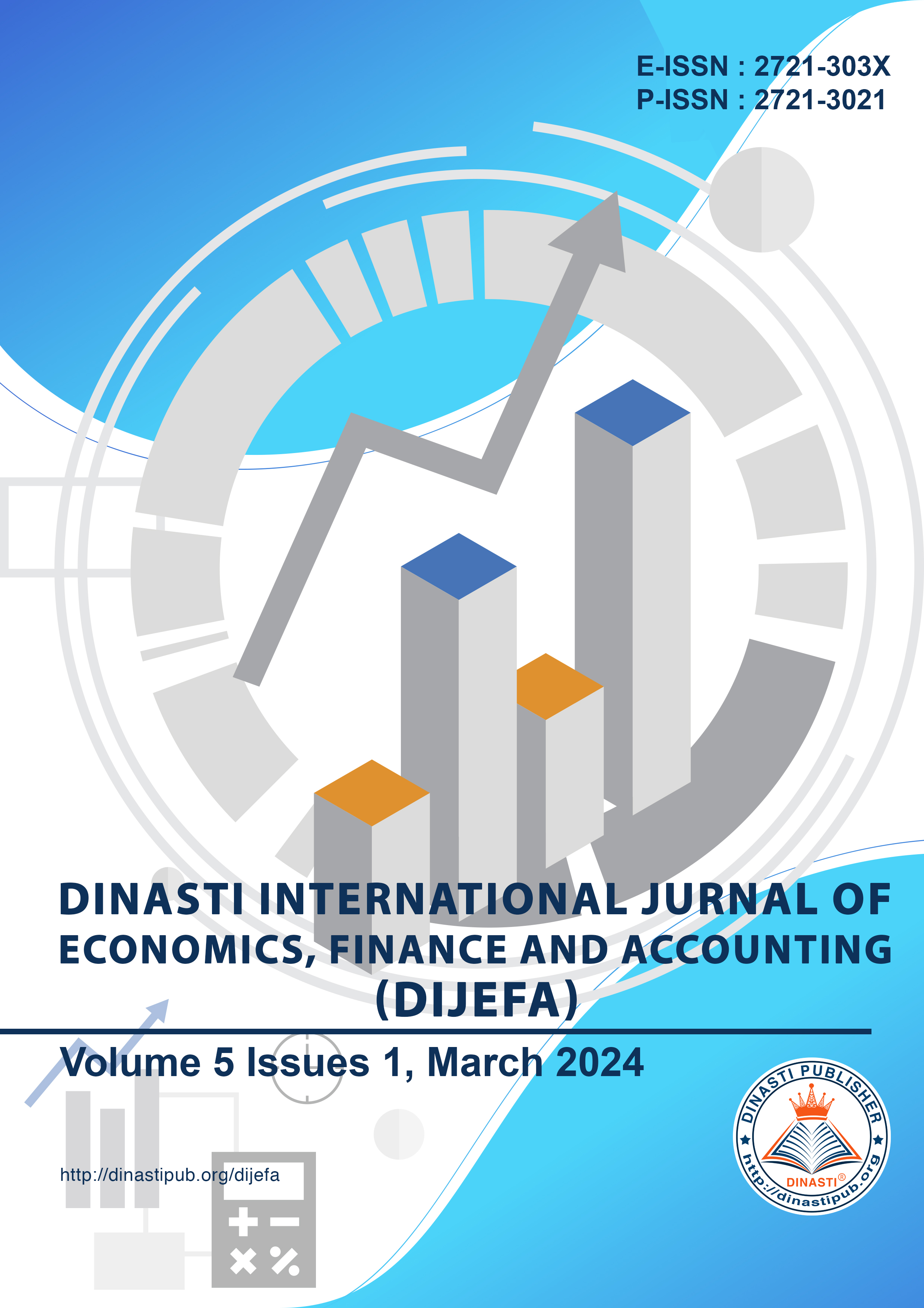 					View Vol. 5 No. 1 (2024): Dinasti International Journal of Economics, Finance & Accounting (March-April 2024)
				
